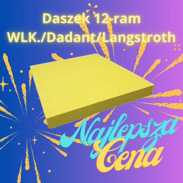 Daszek 12-ramkowy Wlk./Dadant/ Langstroth Niski